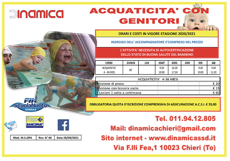 ACQUATICITA' 2021