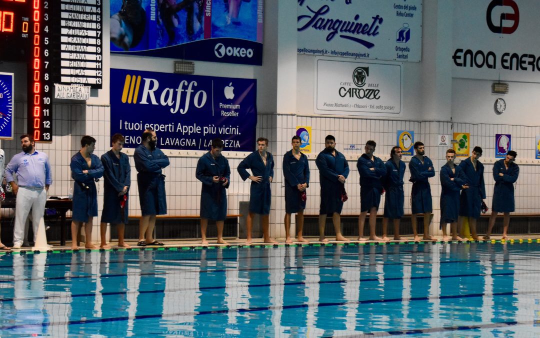 Pallanuoto Serie B : Dinamica beffata dalla Chiavari Nuoto