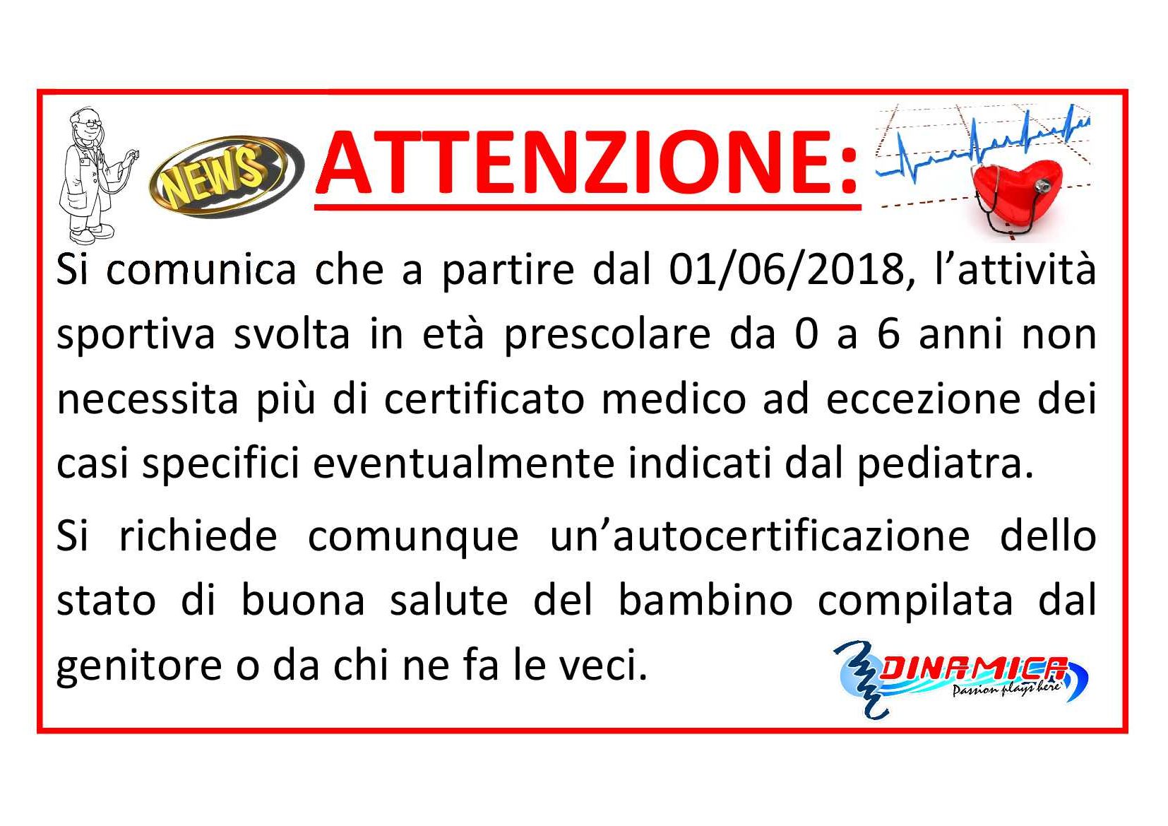 Certificazioni Mediche Di Buona Salute Piscina Di Susa