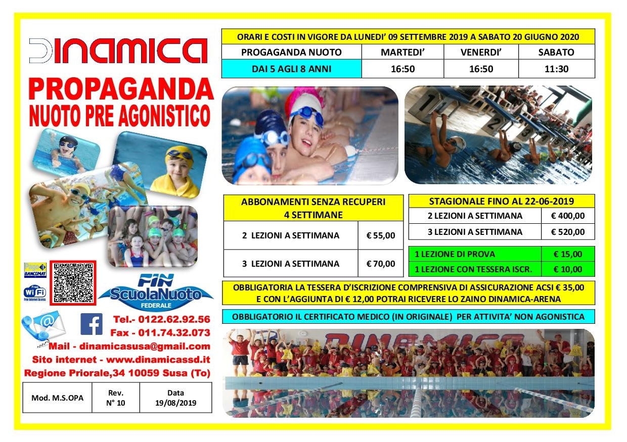 Volantino Propaganda 2019-2020