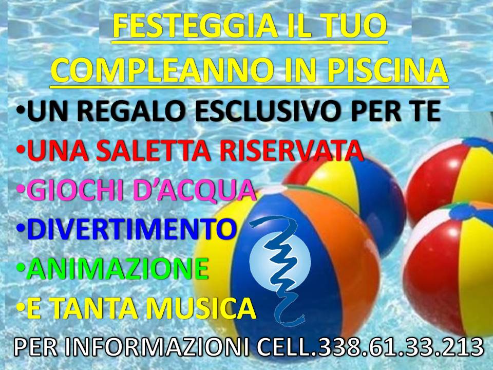 Informazioni feste compleanno