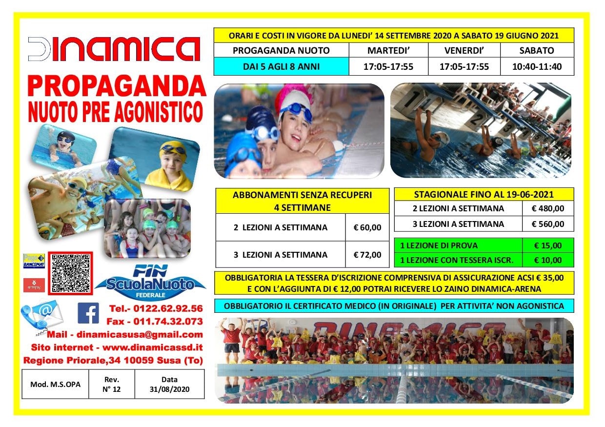 PROPAGANDA rev n°12 31-08-20 Volantino Propaganda 2019-2020